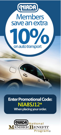 NIADA members save 10percent on auto transport